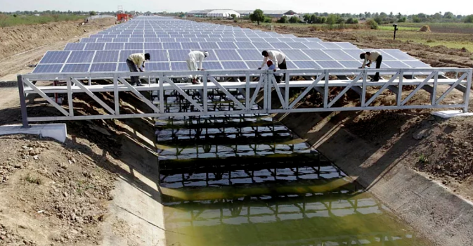 Un nou concept de fotovoltaic, fotovoltaic pe canal!