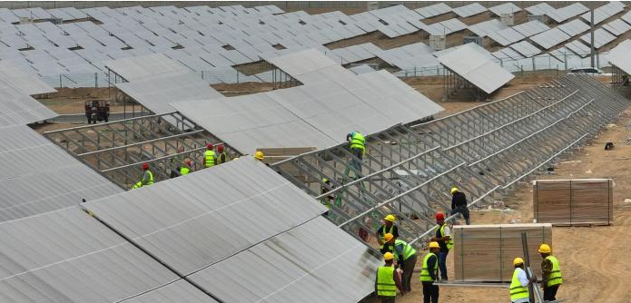 Generare de energie fotovoltaică de 500000 de kilowați în Yecheng, Xinjiang